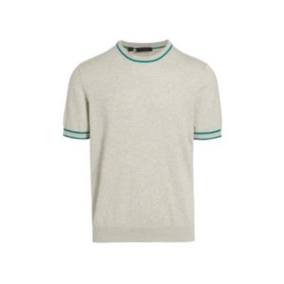 NWT Saks Fifth Avenue Crewneck Sweater T-Shirt - Picture 1 of 1